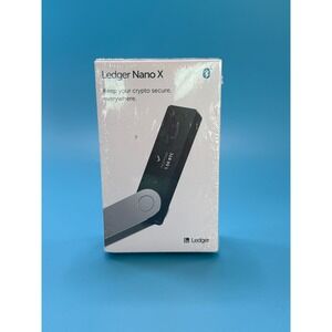 Ledger Nano X Hardware Wallet Crypto Wallet Bluetooth New Sealed